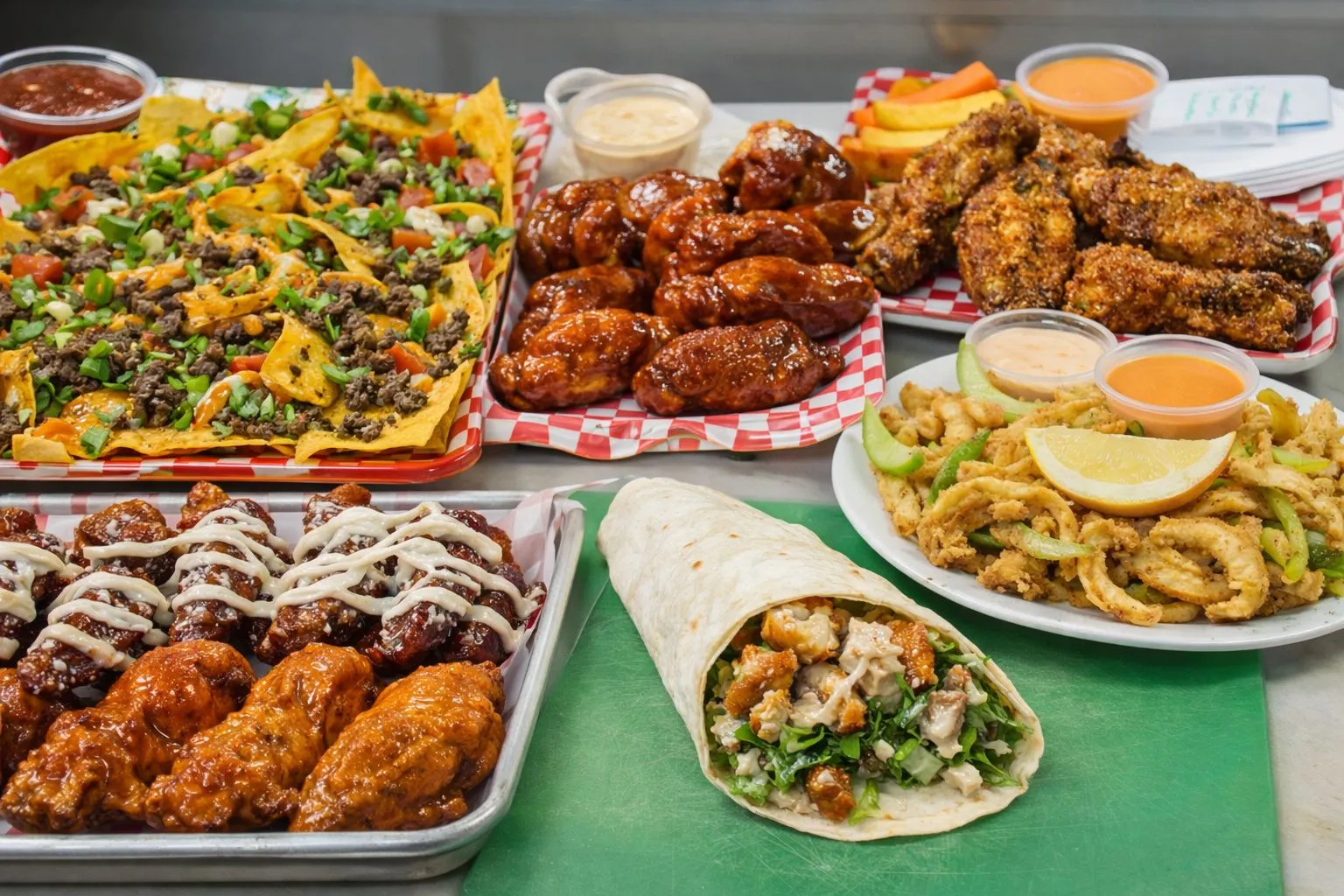 OC WINGS signature dishes - Crispy wings, gourmet burgers and specialty poutine in Spruce Grove